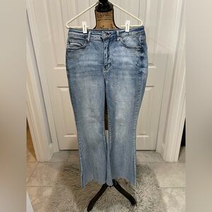 Judy Blue Light Wash Flare Jeans
